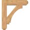Ekena Millwork Imperial Craftsman Smooth Bracket w/ Offset Brace, Western Red Cedar, 7 1/2"W x 30"D x 34"H BKT0806X30X34IMP04SWR - alternate 4